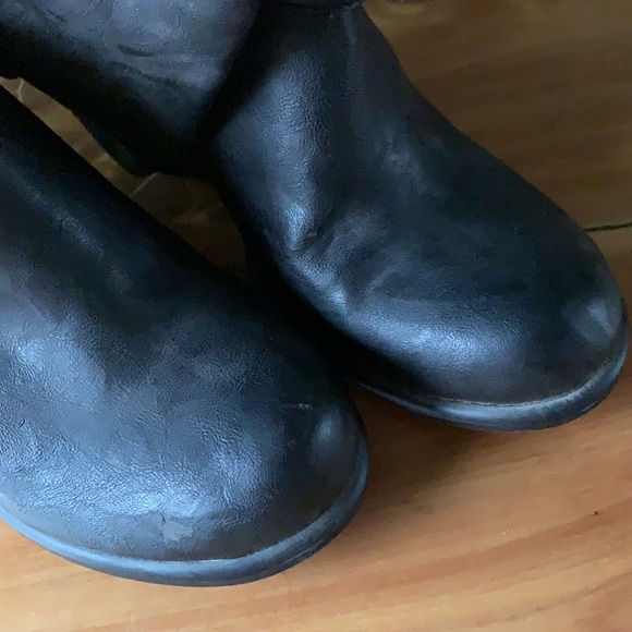 MIA Black high heel boots size 9 - Picture 3 of 8